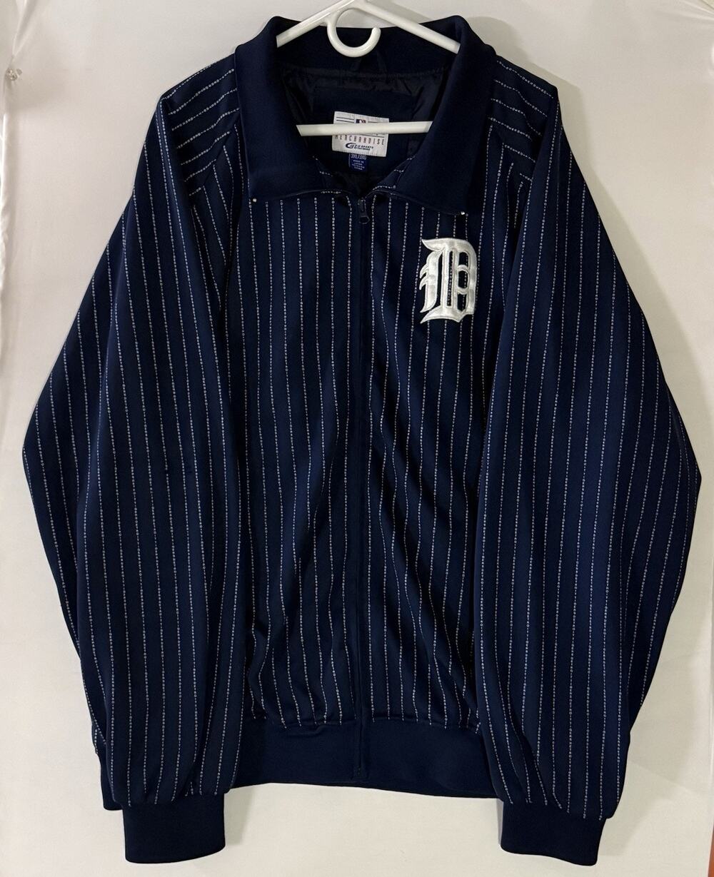 Detroit Tigers G-III Zip Jacket Official MLB 3XL Small Hole A147